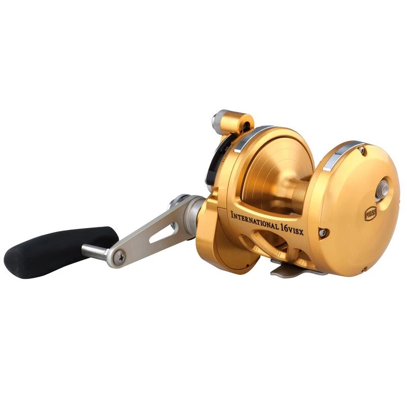 PENN International® 16VISX 2-Speed Conventional Reel, Gold - Image 2