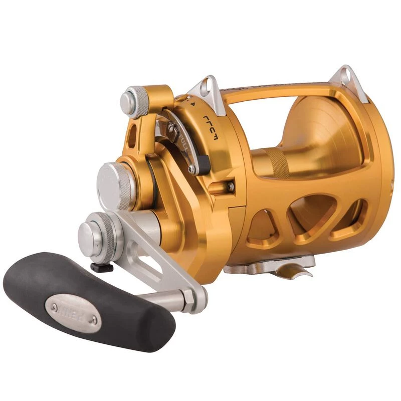 PENN International® 30VISW 2-Speed Conventional Reel, Gold