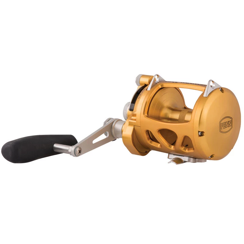 PENN International® 30VISW 2-Speed Conventional Reel, Gold - Image 2