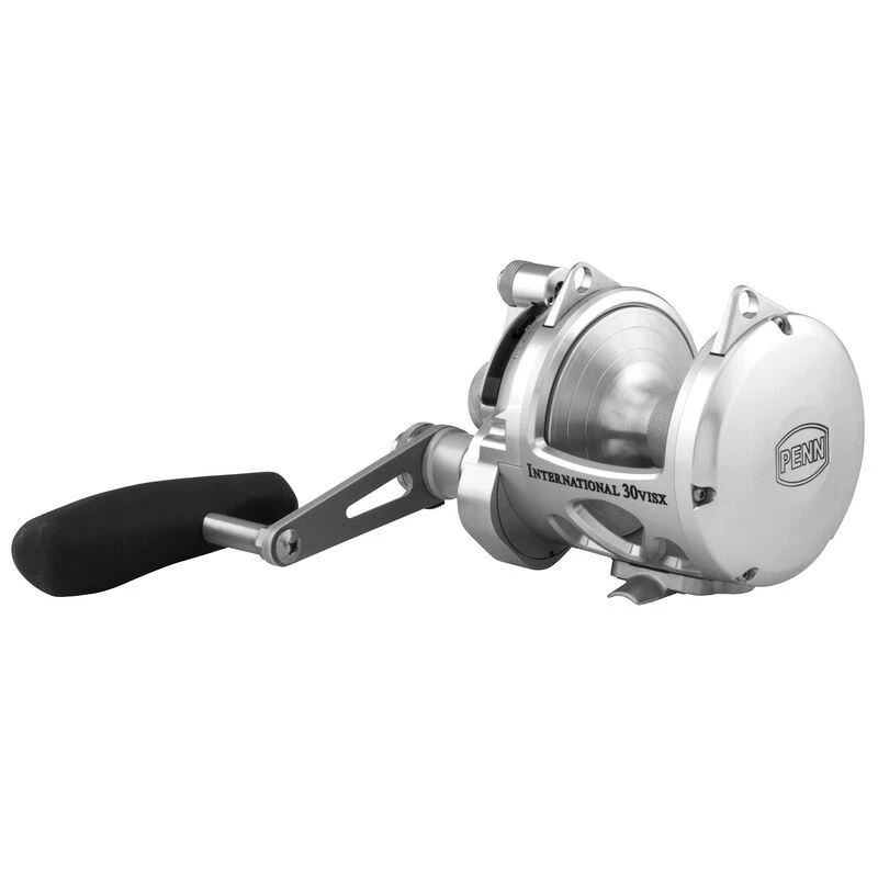PENN International® 30VISX 2-Speed Conventional Reel, Silver - Image 2