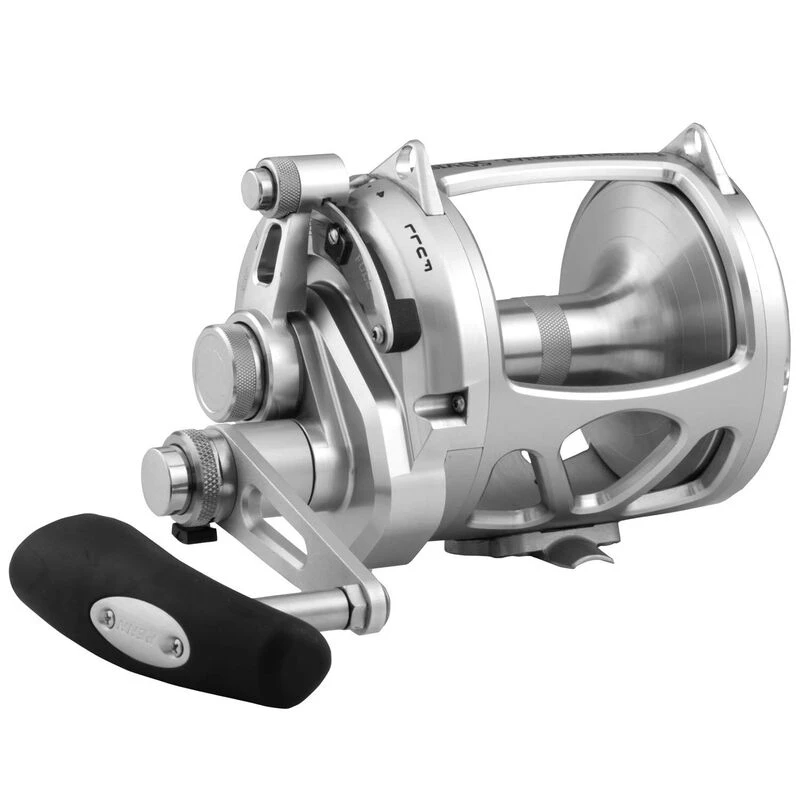 PENN International® 50VISW 2-Speed Conventional Reel, Silver