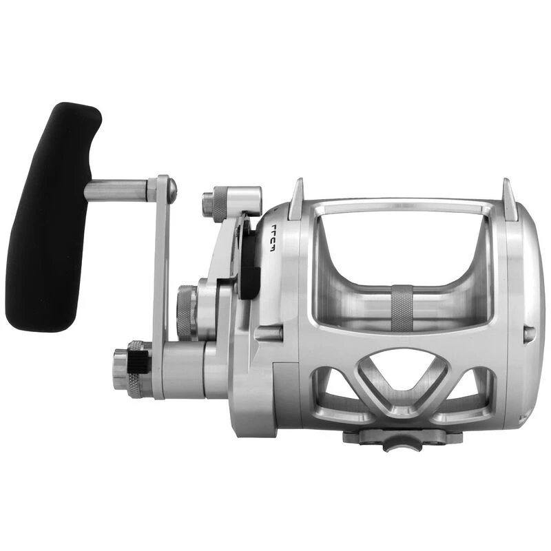PENN International® 50VISW 2-Speed Conventional Reel, Silver - Image 3