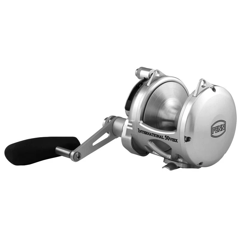 PENN International® 50VISX 2-Speed Conventional Reel, Silver - Image 2
