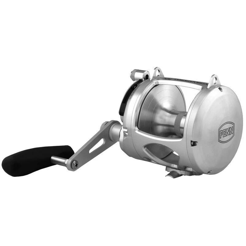 PENN International® 70VIS 2-Speed Conventional Reel, Silver - Image 2