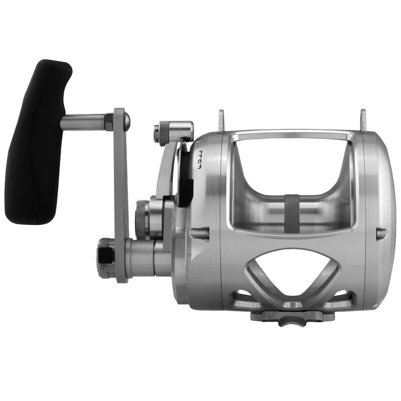 PENN International® 70VIS 2-Speed Conventional Reel, Silver - Image 3