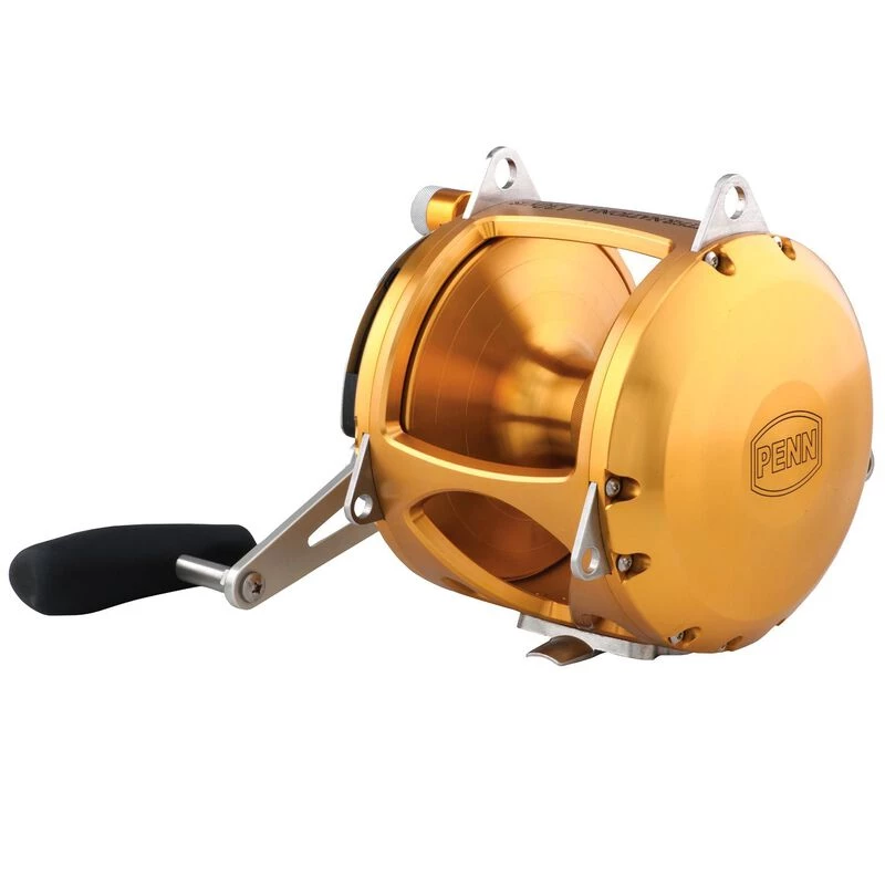 PENN International® 130VIS 2-Speed Conventional Reel, Gold - Image 2