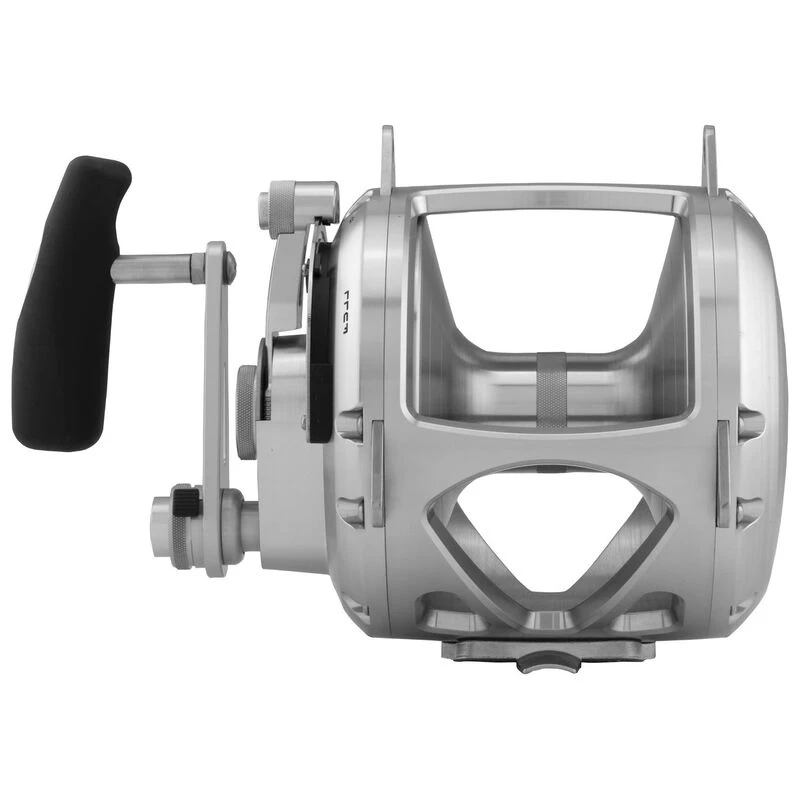 PENN International® 130VIS 2-Speed Conventional Reel, Silver - Image 3