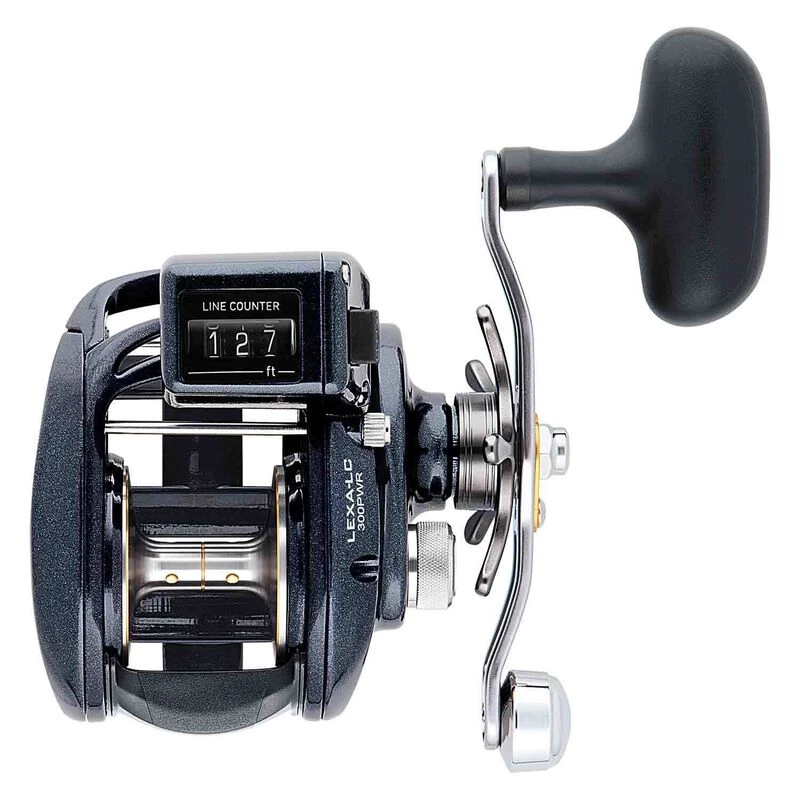 DAIWA Lexa® LC300PWR-P Line Counter Baitcasting Reel - Image 2