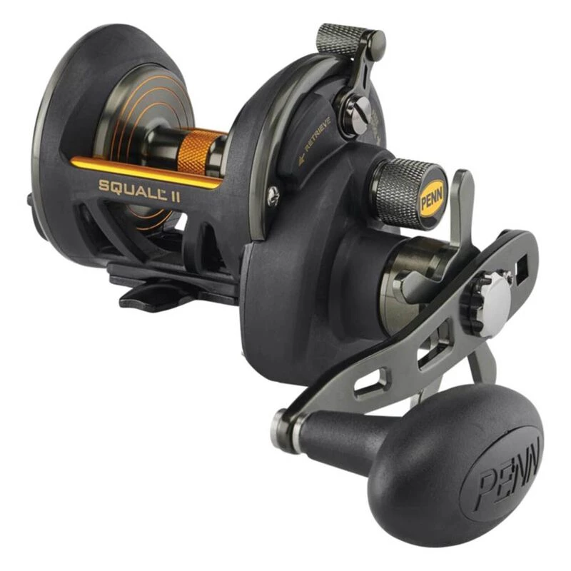 PENN Squall II 15 Star Drag Left-Hand Conventional Reel
