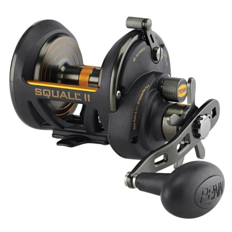 PENN Squall II 30 Star Drag Left-Hand Conventional Reel