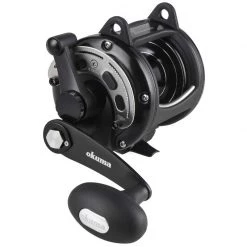OKUMA Custom Black Graphite SLX-20a Lever Drag Conventional Reel