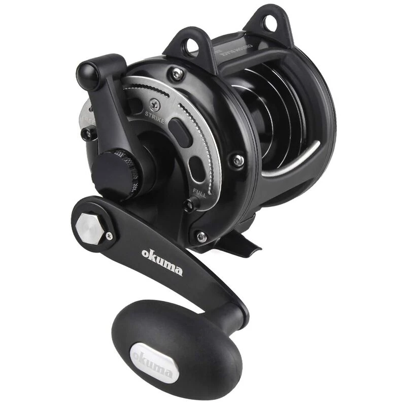 OKUMA Custom Black Graphite SLX-20a Lever Drag Conventional Reel