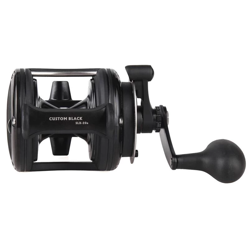 OKUMA Custom Black Graphite SLX-20a Lever Drag Conventional Reel - Image 2