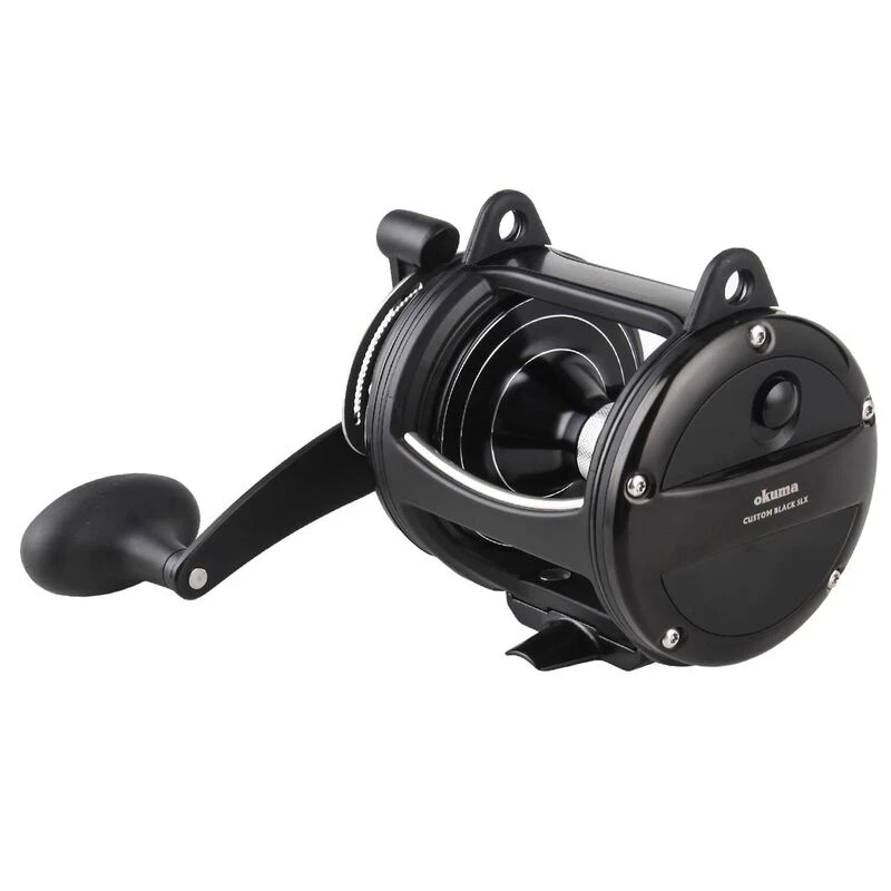 OKUMA Custom Black Graphite SLX-30A Lever Drag Conventional Reel - Image 3